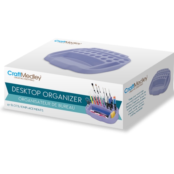 Desktop Organizer 27 Slots 9.8x3.5x5.9" Inches - Picture 4 of 4